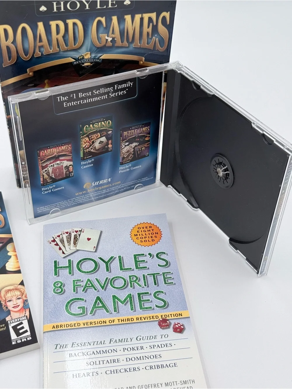 Hoyle Puzzle, Card & Board Games - Boxes, Cases, Manuals -No Games (PC MAC 2004)